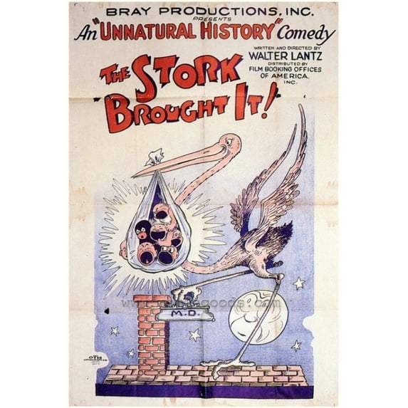 Posterazzi MOVIF3335 The Stork Brought It Movie Poster - 27 x 40 in.