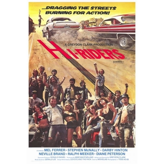 Posterazzi MOVIF6382 Hi-Riders Movie Poster - 27 x 40 in.