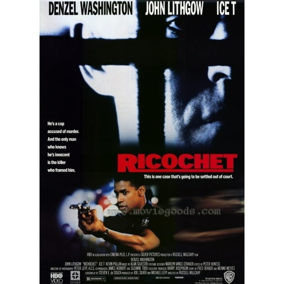 Posterazzi MOVIF6402 Ricochet Movie Poster - 27 x 40 in.
