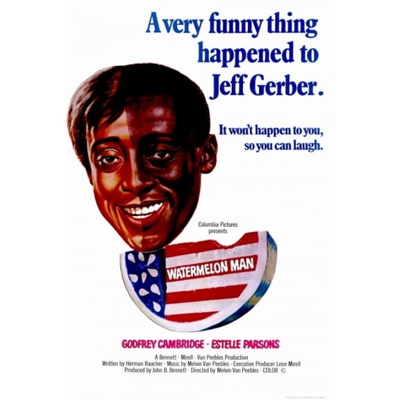 Posterazzi MOVIF7433 Watermelon Man Movie Poster - 27 x 40 in.