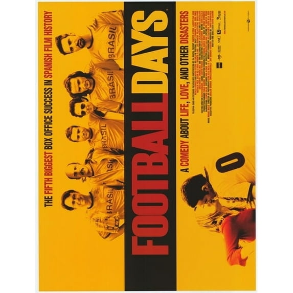 Posterazzi MOVIF7849 Football Days Movie Poster - 27 x 40 in.