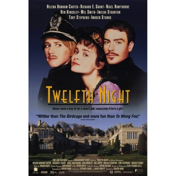 Posterazzi MOVIF9378 Twelfth Night Movie Poster - 27 x 40 in.
