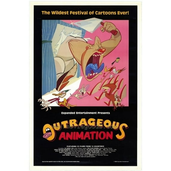 Posterazzi MOVIG2993 Outrageous Animation Movie Poster - 27 x 40 in.