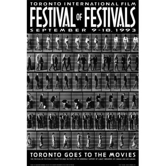 Posterazzi MOVIG5313 Toronto International Film Festival Movie Poster - 27 x 40 in.