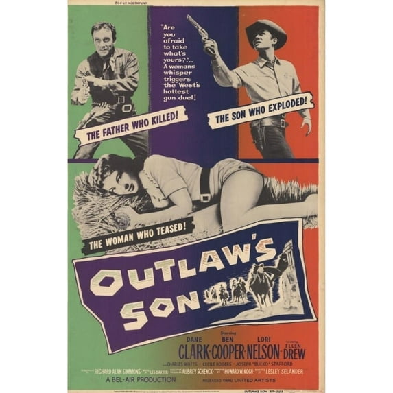 Posterazzi MOVIH1262 Outlaws Son Movie Poster - 27 x 40 in.