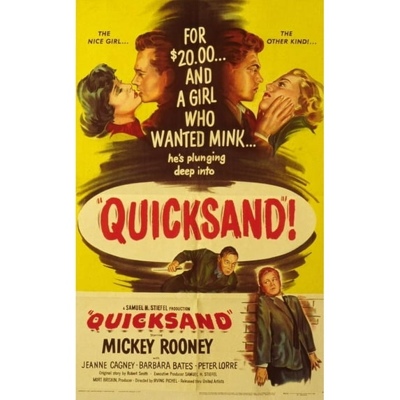 Posterazzi MOVIH3700 Quicksand Movie Poster - 27 x 40 in.
