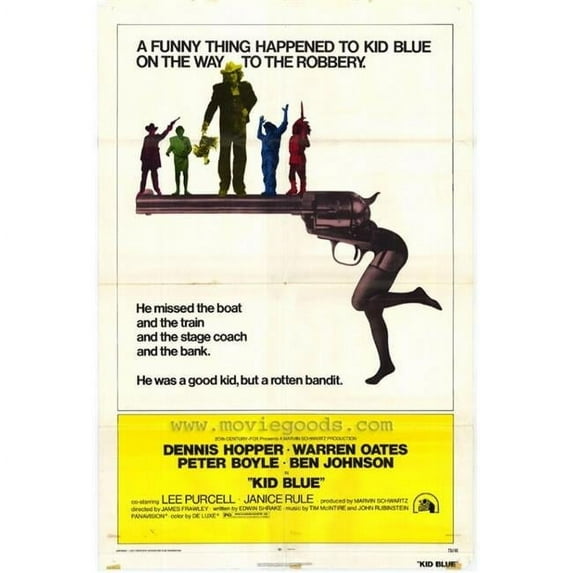 Posterazzi MOVIH4356 Kid Blue Movie Poster - 27 x 40 in.