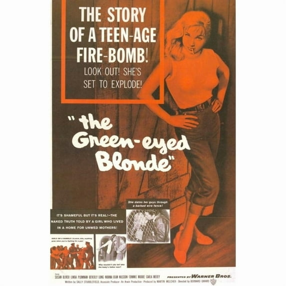 Posterazzi MOVIH4744 The Green-Eyed Blonde Movie Poster - 27 x 40 in.
