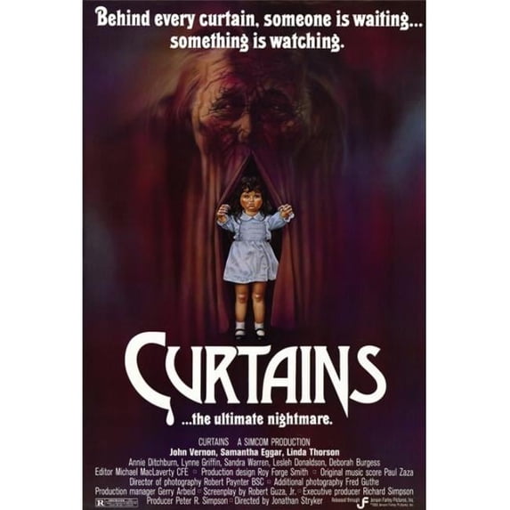 Posterazzi MOVIH5685 Curtains Movie Poster - 27 x 40 in.