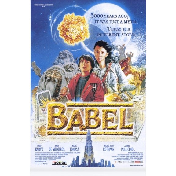 Posterazzi MOVIH6614 Babel Movie Poster - 27 x 40 in.