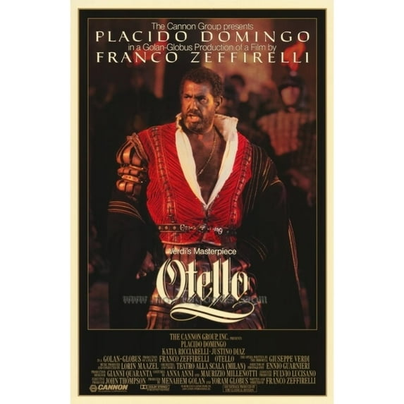 Posterazzi MOVIH7621 Otello Movie Poster - 27 x 40 in.