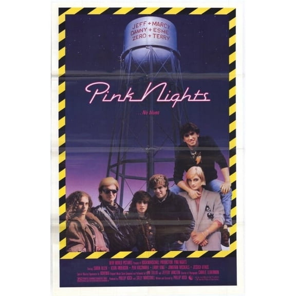 Posterazzi MOVIH7624 Pink Nights Movie Poster - 27 x 40 in.