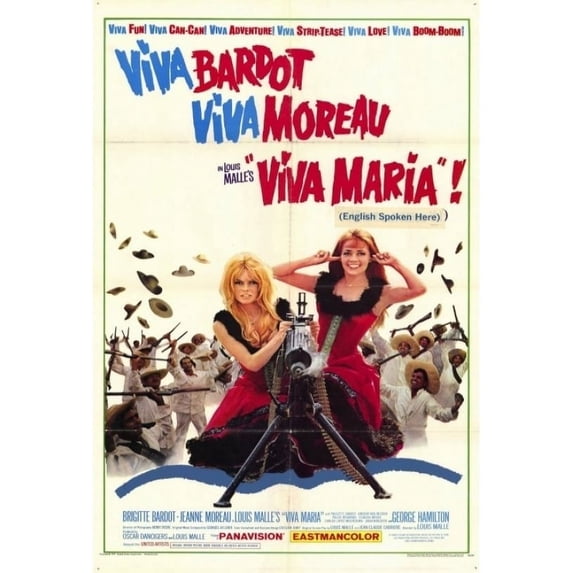 Posterazzi MOVIH8662 Viva Maria Movie Poster - 27 x 40 in.