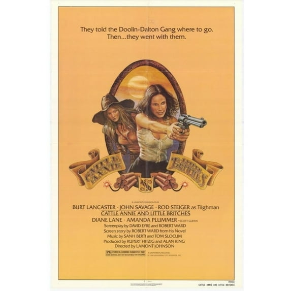 Posterazzi MOVIH8702 Cattle Annie & Little Britches Movie Poster - 27 x 40 in.