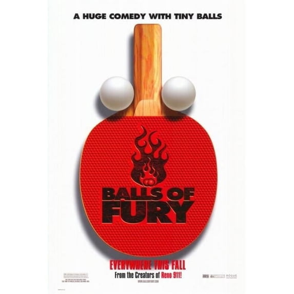 Posterazzi MOVII2011 Balls of Fury Movie Poster - 27 x 40 in.
