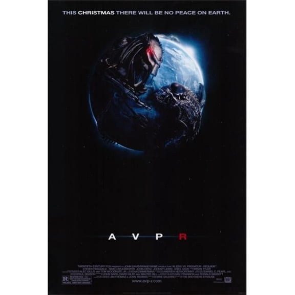 Posterazzi MOVII2071 Aliens Vs. Predator-Requiem Movie Poster - 27 x 40 in.