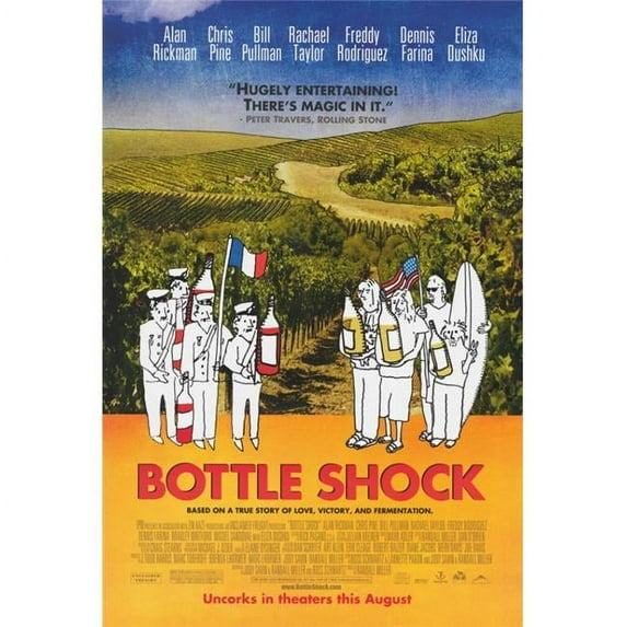 Posterazzi MOVII6250 Bottle Shock Movie Poster - 27 x 40 in.