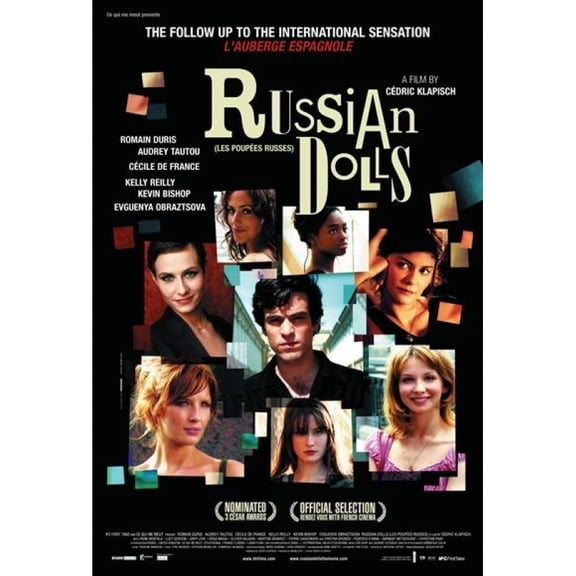The Russian Dolls Movie Poster Print (27 x 40)