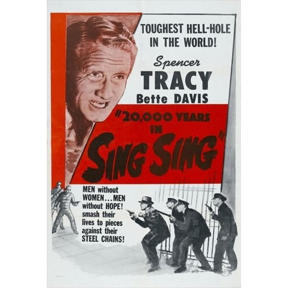 Posterazzi MOVIJ7111 20 000 Years in Sing Sing Movie Poster - 27 x 40 in.