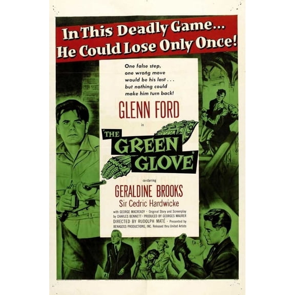 Posterazzi MOVIJ8184 The Green Glove Movie Poster - 27 x 40 in.