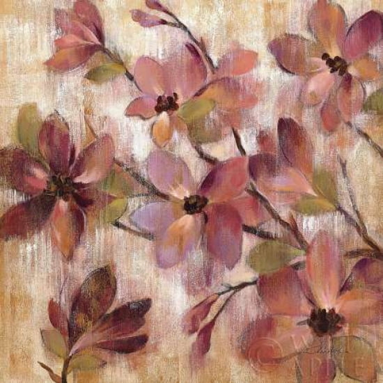 Posterazzi Magenta Branch I Canvas Art - Silvia Vassileva (24 x 24)