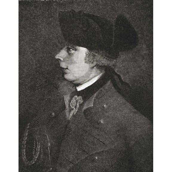 Posterazzi Major General James Wolfe, 1727 to 1759 British Army Officer From The Book Short History of The English People by J.R. Green Published London 1893 Poster Print, 24 x 32 - Large