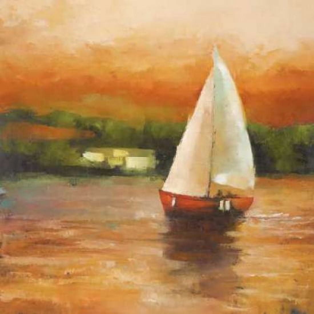 Posterazzi Majorcan Sail Petites B Canvas Art - Adam Rogers (24 x 24)