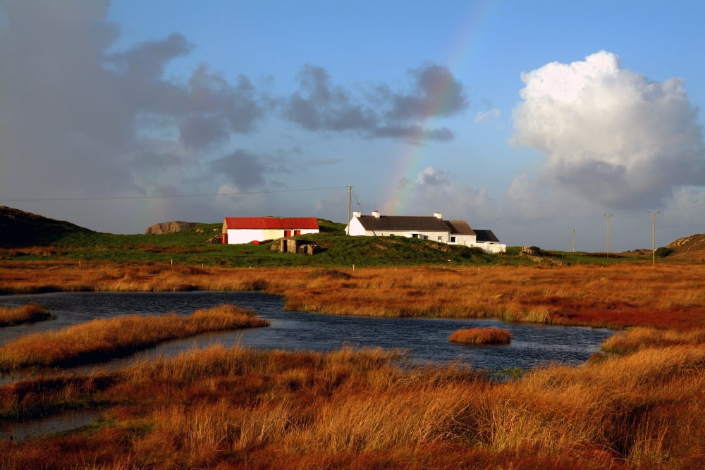 Posterazzi Malin Head County Donegal Ireland Farmland Canvas Art - Peter Zoeller Design Pics (36 x 24)