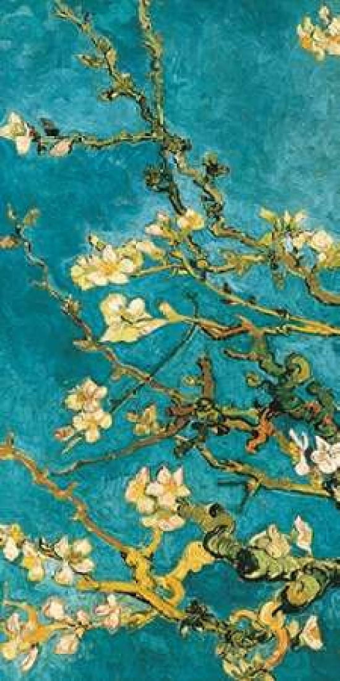 Posterazzi Mandorlo in fiore I Canvas Art - Vincent Van Gogh (24 x 48)
