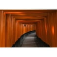 thumbnail image 1 of Posterazzi  Many Tori Gates at Fushimi Inari - Kyoto Japan Poster Print - 38 x 24 in. - Large, 1 of 1