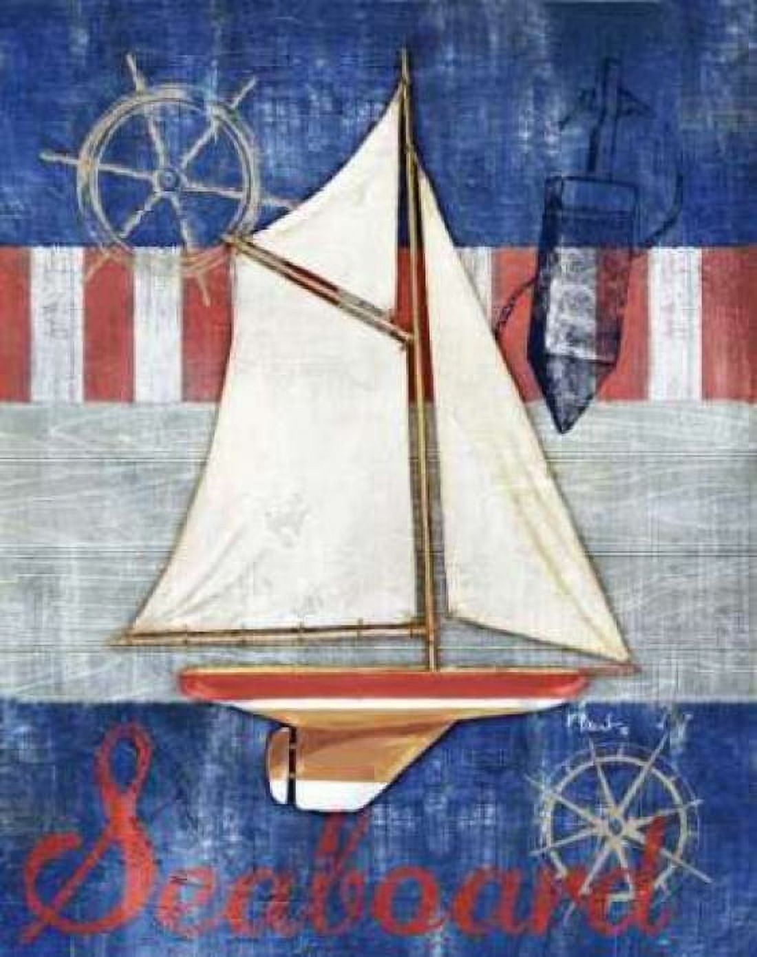 Posterazzi Maritime Boat II Canvas Art - Paul Brent (24 x 30)