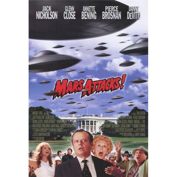 Posterazzi Mars Attacks Movie Poster 27 x 40 in.