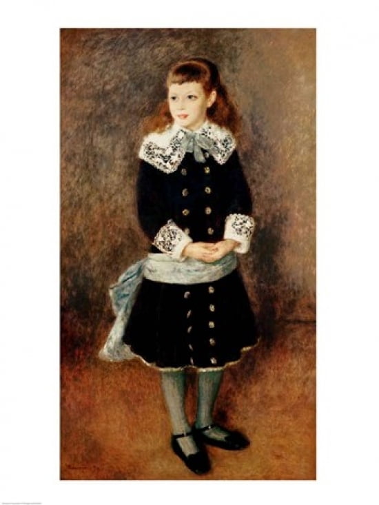 Posterazzi Marthe Berard 1879 Canvas Art - Pierre-Auguste Renoir (24 x 36)