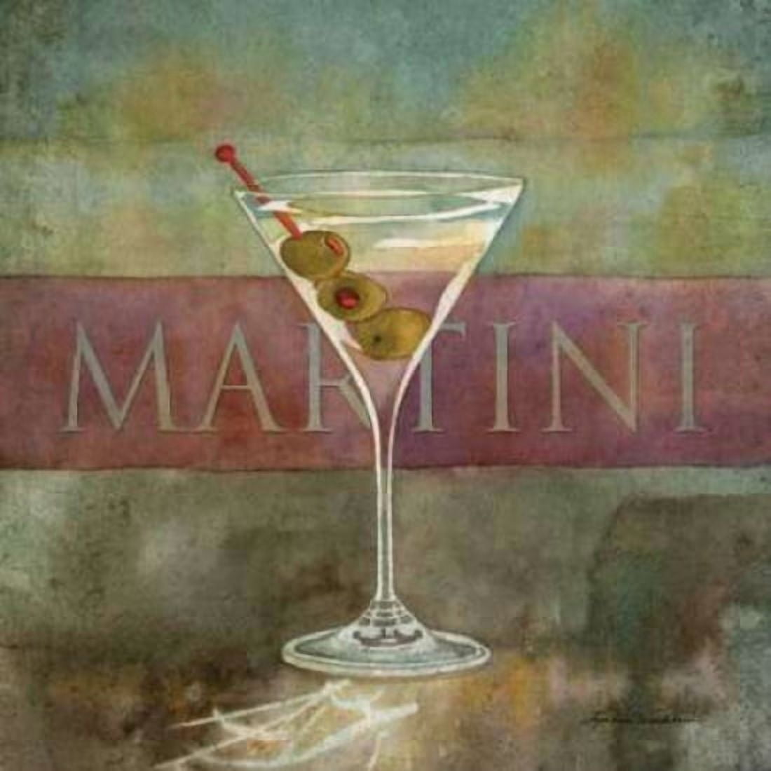 Posterazzi Martini Canvas Art - Lynnea Washburn (24 x 24)