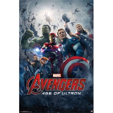 Posterazzi Marvel Avengers 2 Age of Ultron - One Sheet Poster Print - 24 x 36 in.