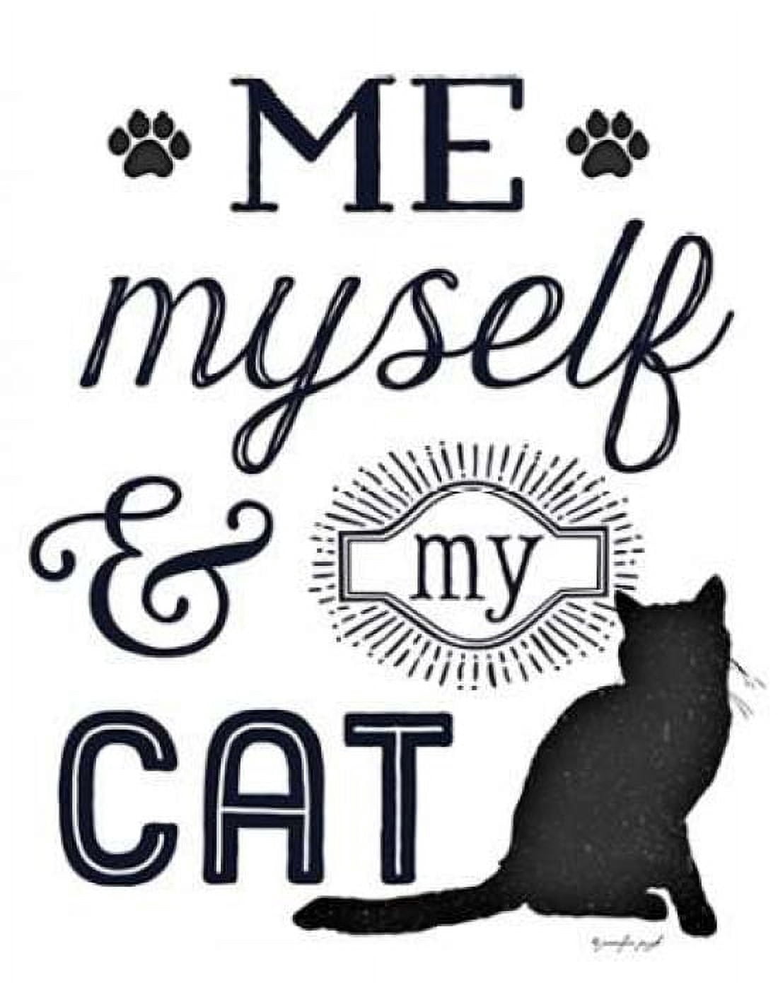 Posterazzi Me Myself and My Cat Canvas Art - Jennifer Pugh (22 x 28)