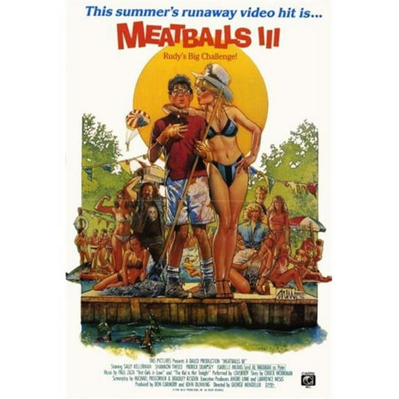 Posterazzi  Meatballs 3 Movie Poster - 11 x 17 in.