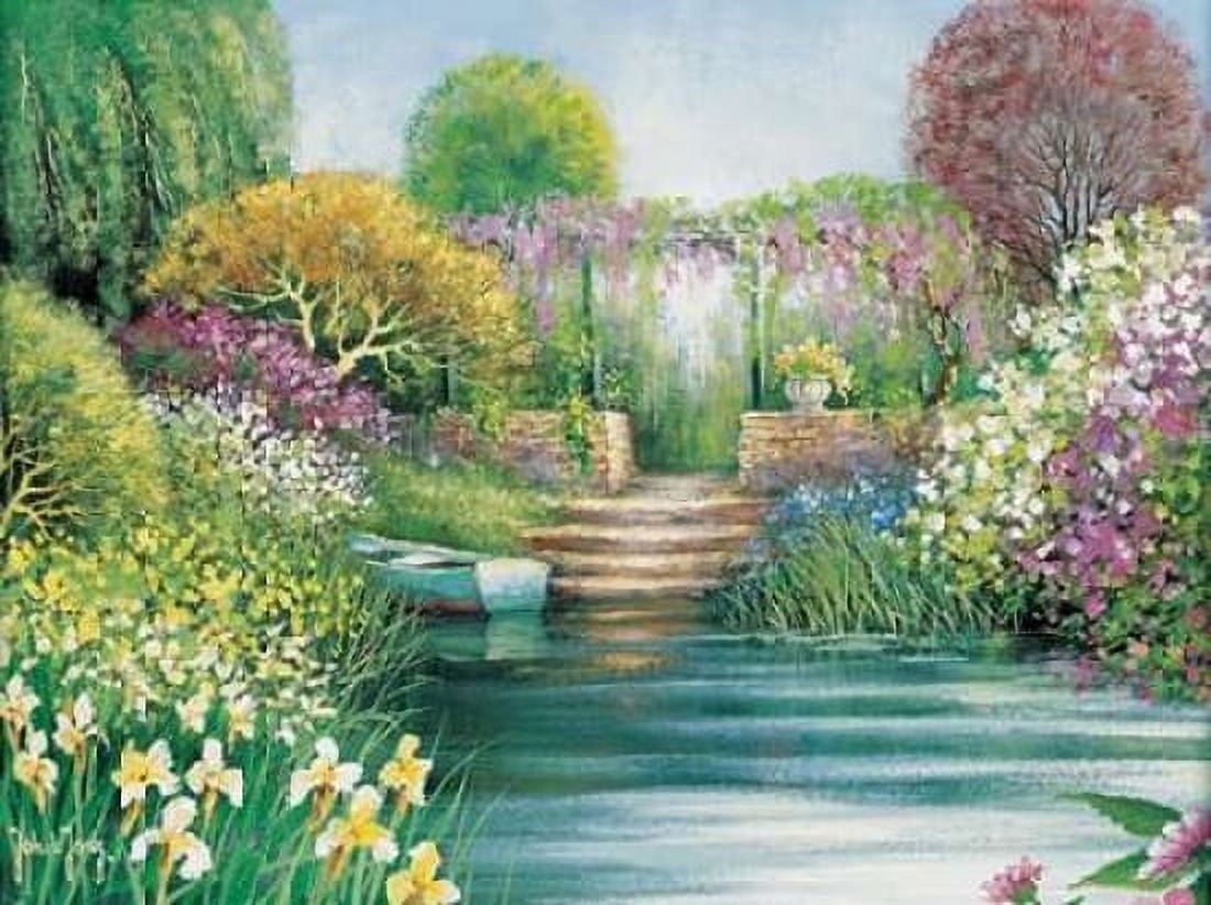 Posterazzi Memories of Giverny II Canvas Art - Johan de Jong (18 x 24)