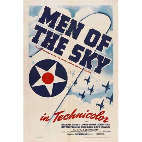 Posterazzi  Men of the Sky Movie Poster - 27 x 40 in.