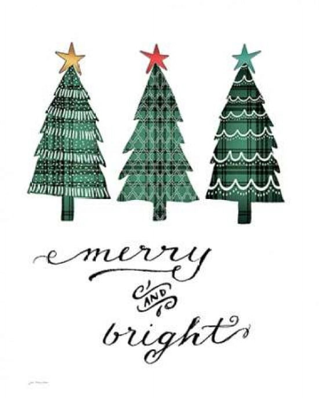 Posterazzi Merry and Bright Canvas Art - Jo Moulton (24 x 30)