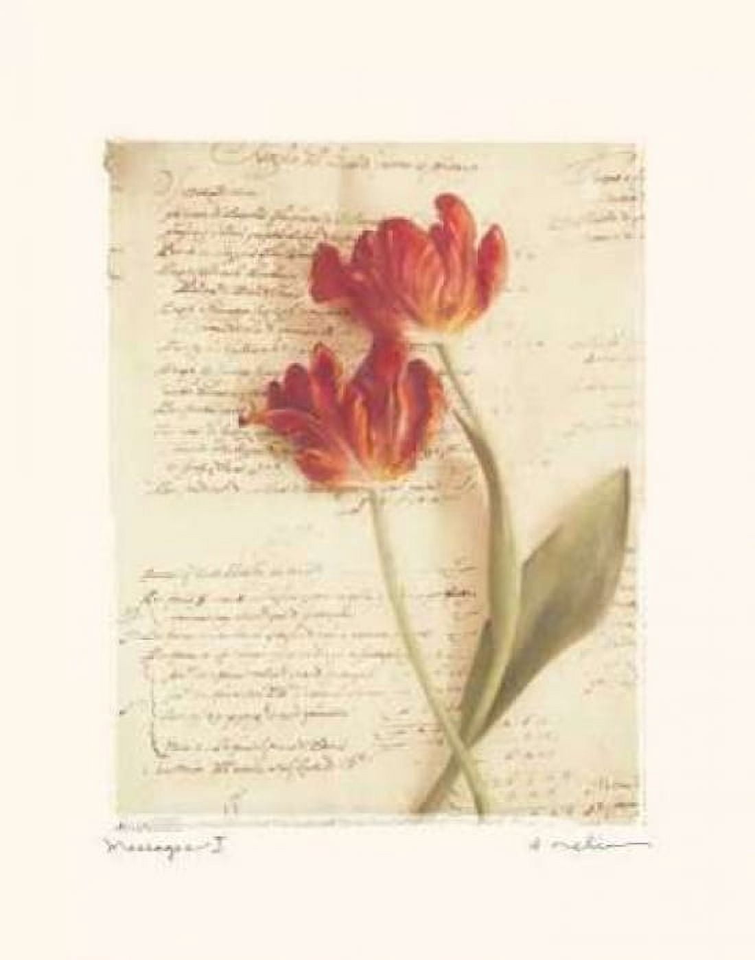 Posterazzi Messages I Canvas Art - Amy Melious (22 x 28)