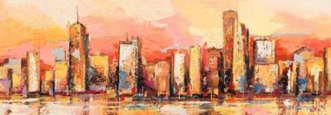 Posterazzi Metropolis I Canvas Art - Luigi Florio (10 x 20)