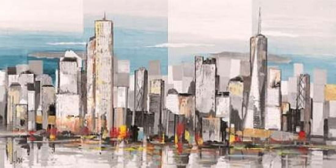 Posterazzi Metropolis II Canvas Art - Luigi Florio (24 x 48)