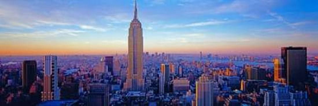 Posterazzi Midtown Manhattan Canvas Art - Richard Berenholtz (12 x 36)