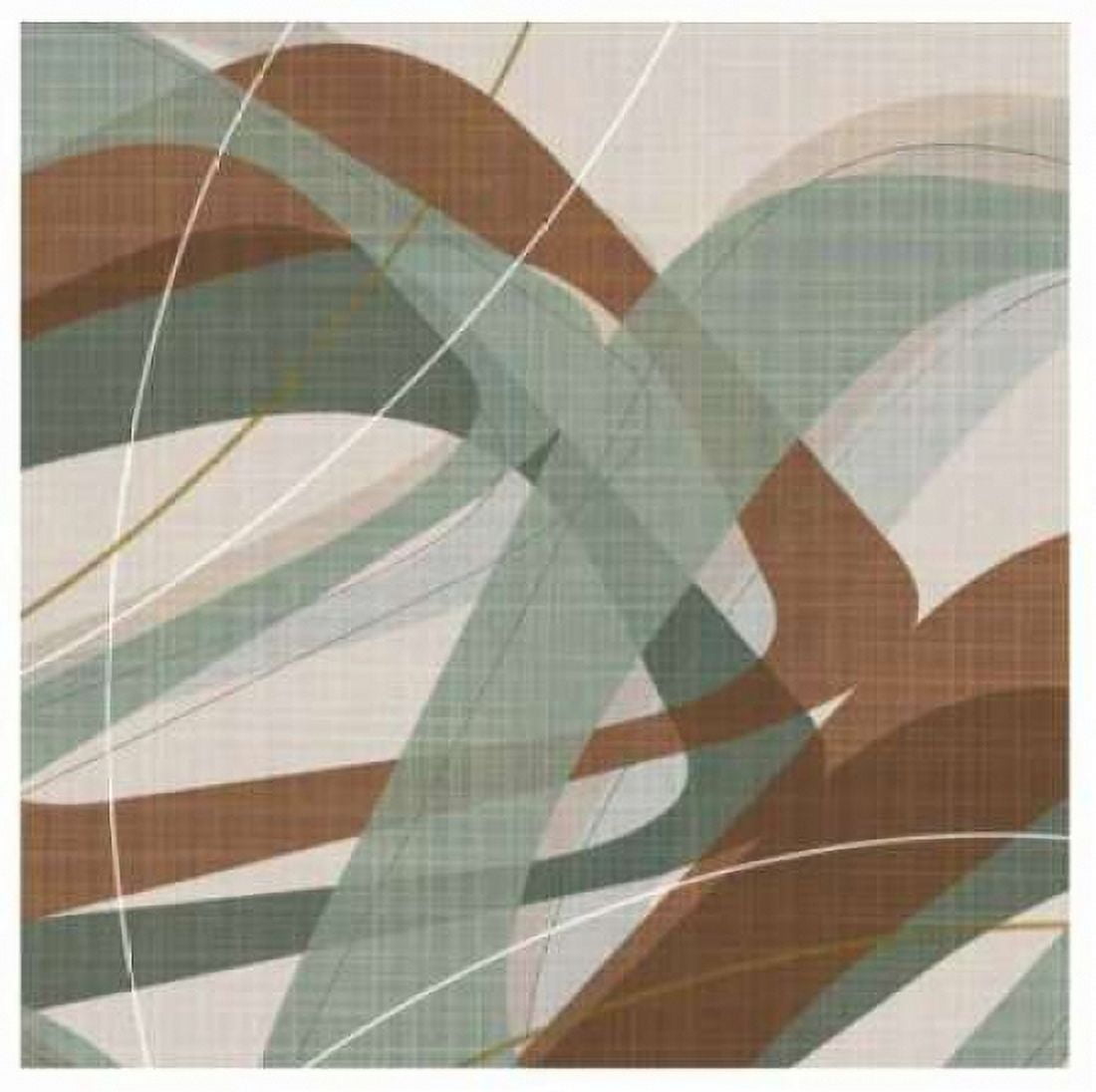 Posterazzi Mint Ripple Canvas Art - Ahava (24 x 24)