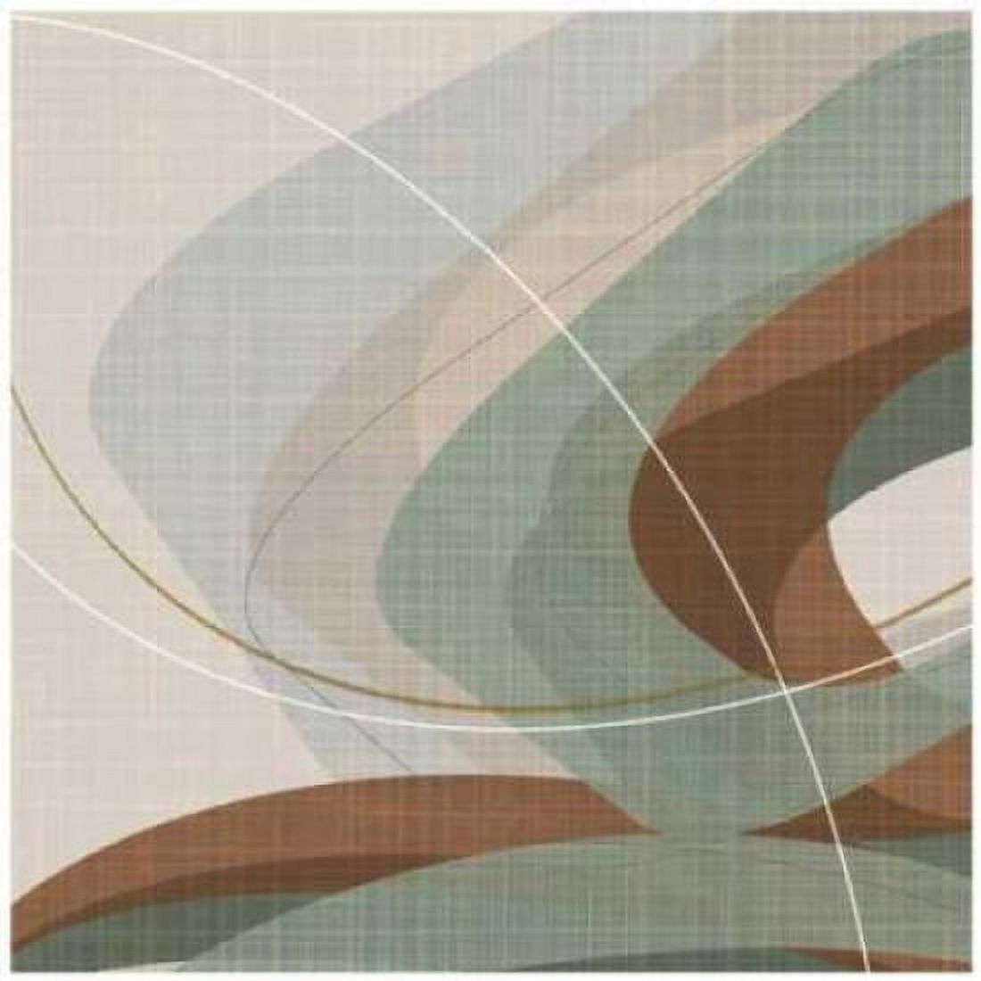 Posterazzi Mint Ripple Canvas Art - Ahava (24 x 24)