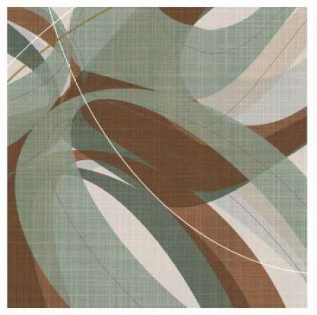 Posterazzi Mint Ripple Canvas Art - Ahava (24 x 24)