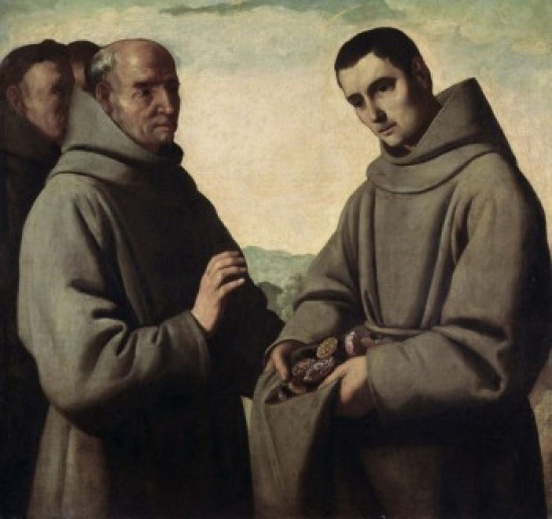 Posterazzi Miracle of San Diego Francisco de Zurbaran (1598-1664 Spanish) Canvas Art - Francisco de Zurbaran (24 x 36)
