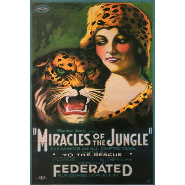 Posterazzi Miracles of the Jungle Movie Poster - 27 x 40 in. - Walmart.com