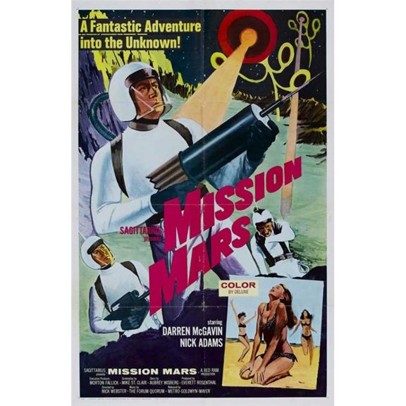 Posterazzi  Mission Mars Movie Poster - 27 x 40 in.